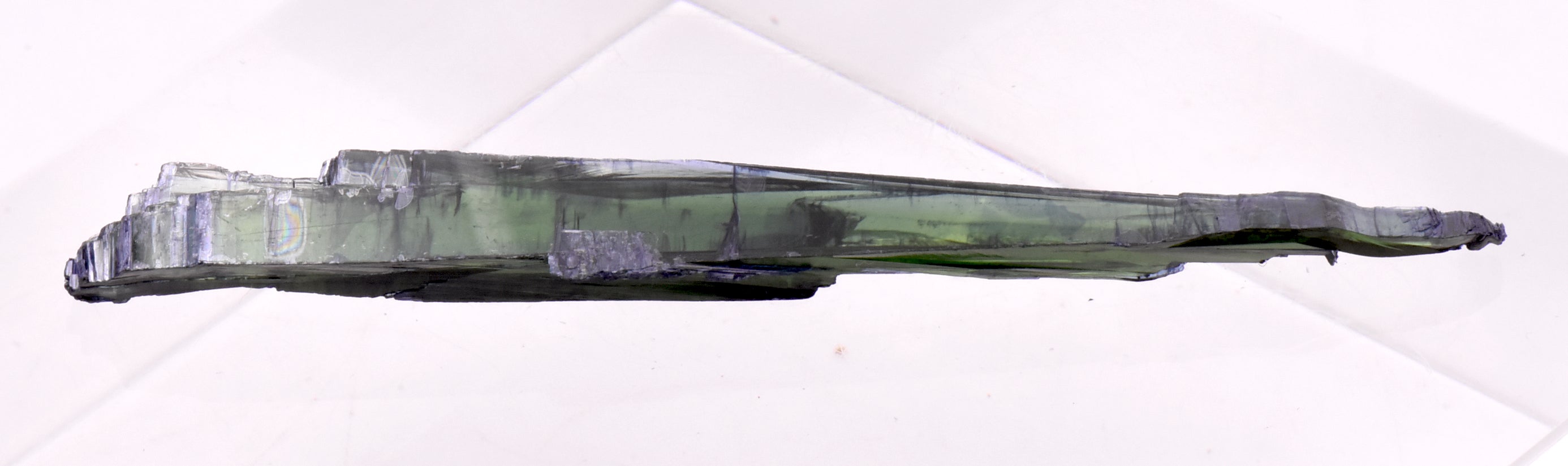 Green Vivianite Crystal Shard - Brazil