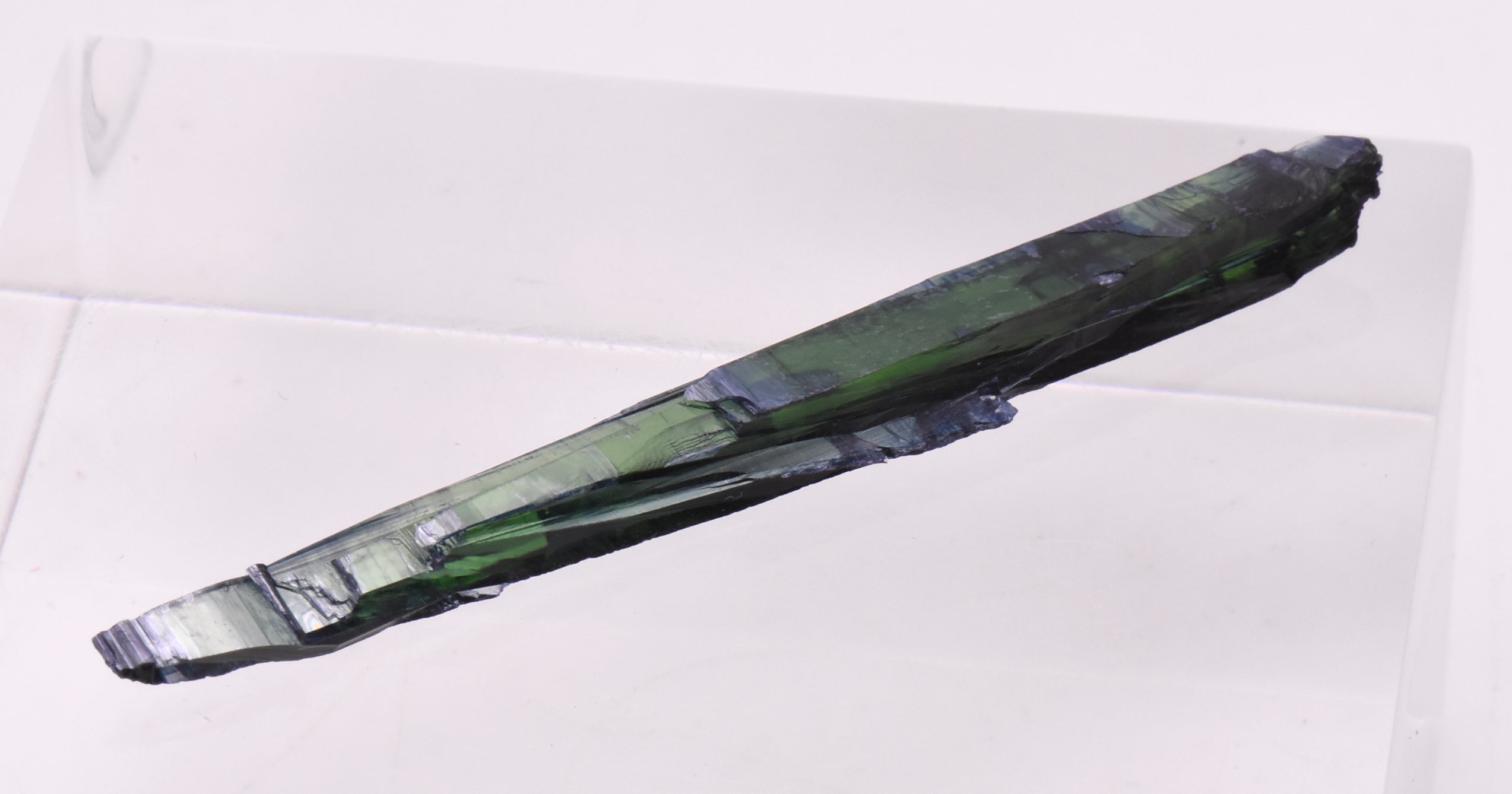 Green Vivianite Crystal Shard - Brazil